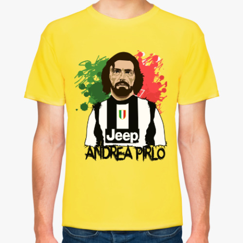 Футболка Andrea Pirlo Juventus Italy