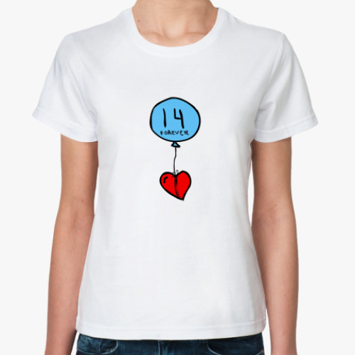 Классическая футболка Воздушная любовь
