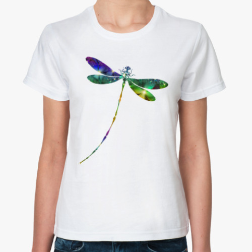 Классическая футболка Переливчатая стрекоза