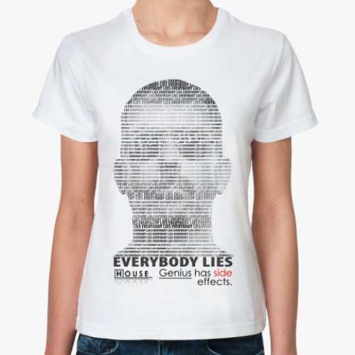 Классическая футболка EVERYBODY LIES