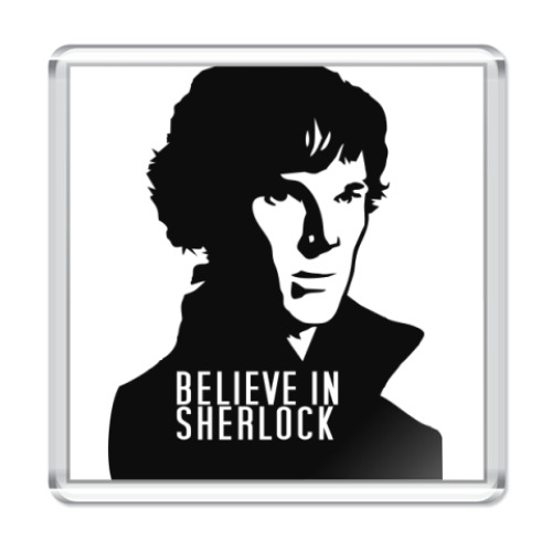 Магнит Believe in Sherlock