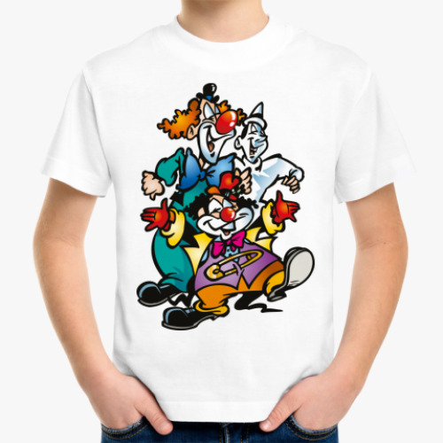 Детская футболка 'Клоуны'