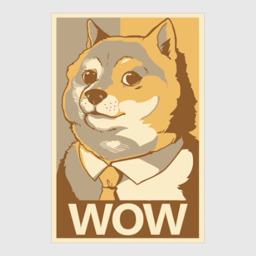 Постер WOW - Doge