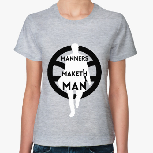 Женская футболка Kingsman: Manners Maketh Man