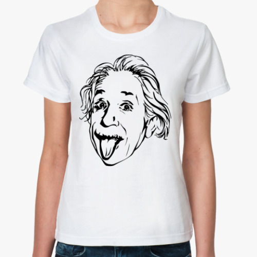 Классическая футболка Эйнштейн 2