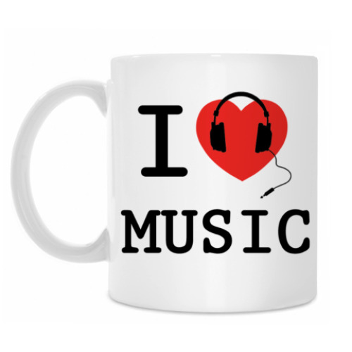 Кружка I Love Music