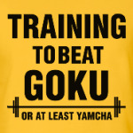 Training to beat Goku