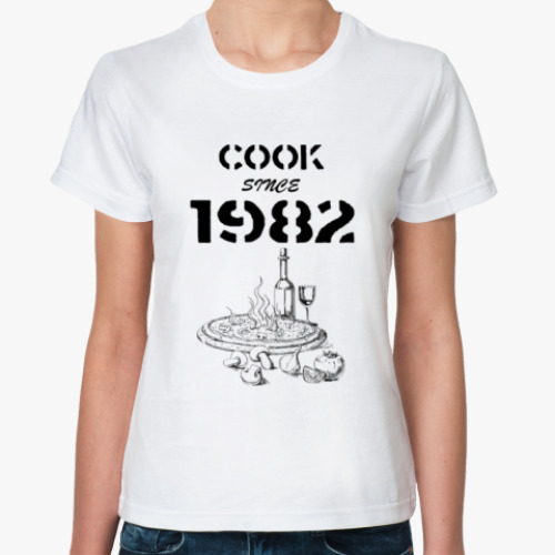 Классическая футболка Cook Since 1982