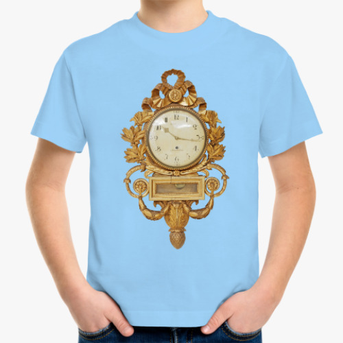 Детская футболка Золотые часы - Лавровый венок