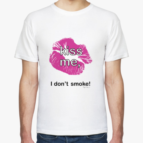 Футболка kiss me
