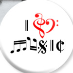 'I love Music'