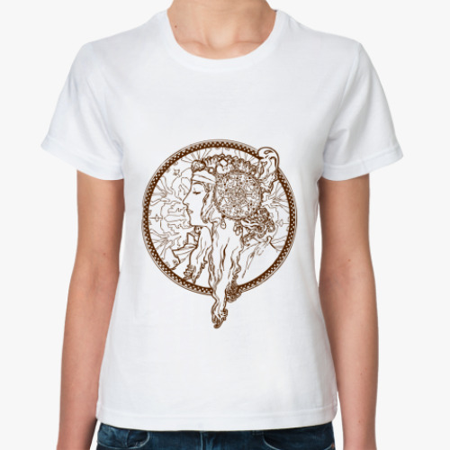 Классическая футболка  Alfons Mucha