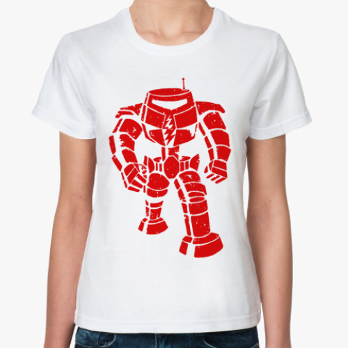 Классическая футболка  Шелдон 'Manbot'