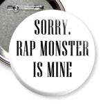 Sorry. Rap Monster is mine