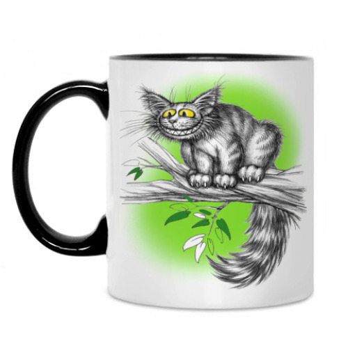 Кружка Чеширский кот