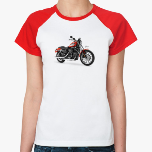 Женская футболка реглан Harley-Davidson