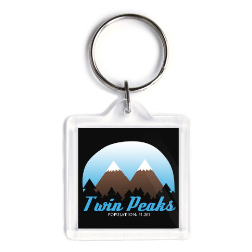 Брелок Сериал Твин Пикс Twin Peaks