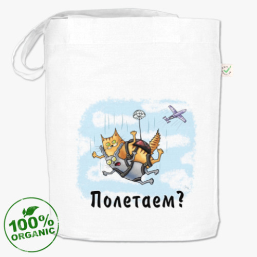 Сумка шоппер Полетаем?