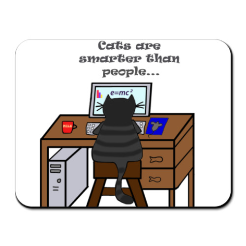 Коврик для мыши smart cat