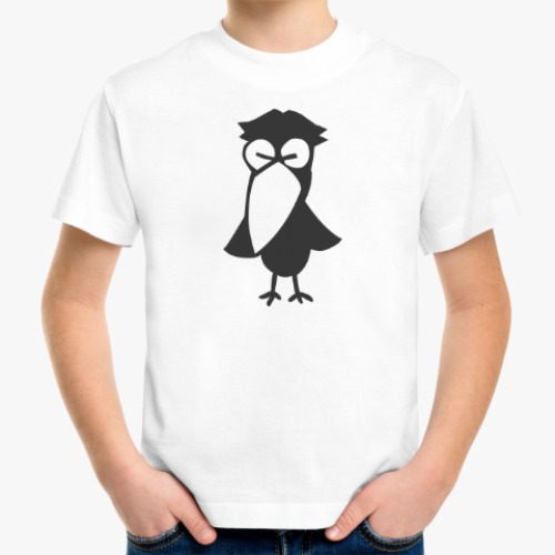 Детская футболка Ворона