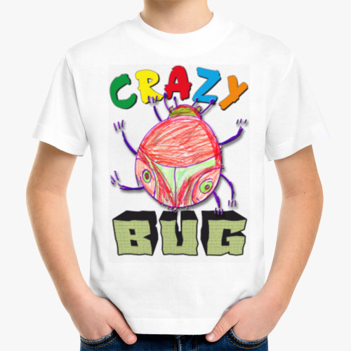 Детская футболка Crazy BUG