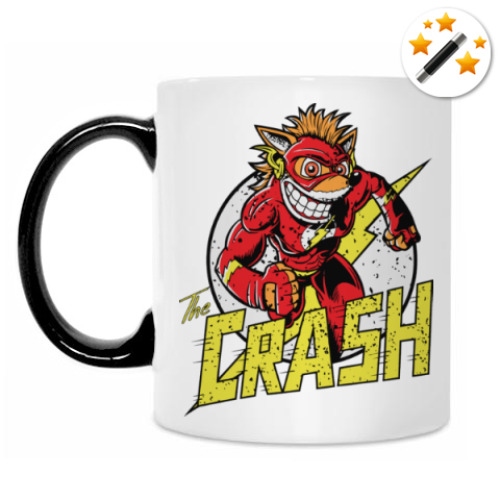 Кружка-хамелеон Crash x Flash