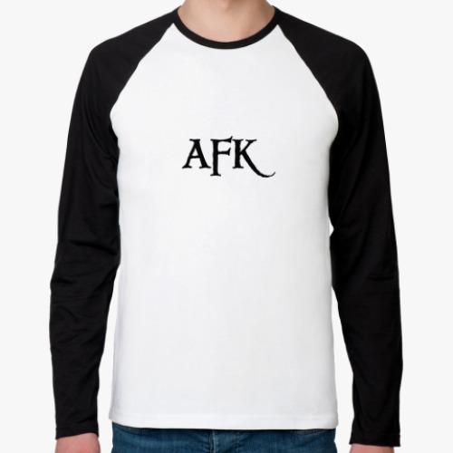 Футболка реглан с длинным рукавом AFK
