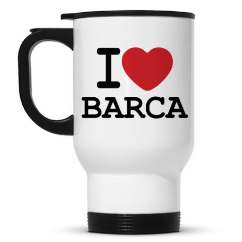 Кружка-термос I Love Barca