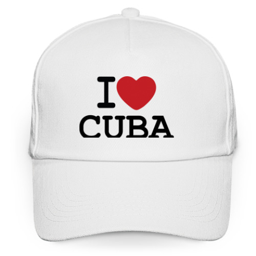 Кепка бейсболка I Love Cuba
