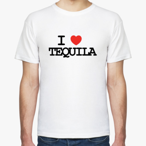 Футболка  I love tequila