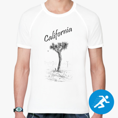 Спортивная футболка Joshua tree