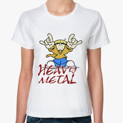 Классическая футболка Heavy Metal