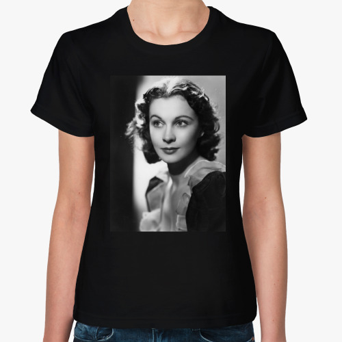 Женская футболка Вивьен Ли / Vivien Leigh