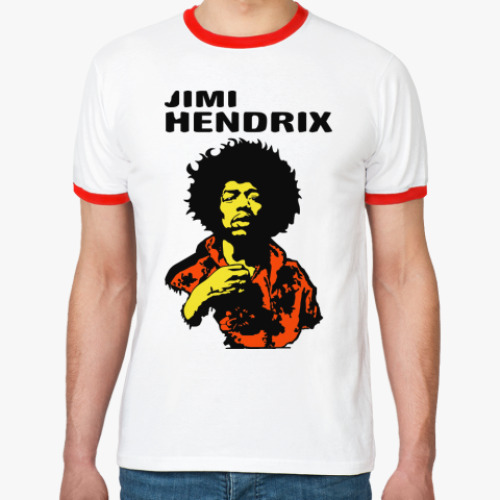 Футболка Ringer-T Jimmi Hendrix