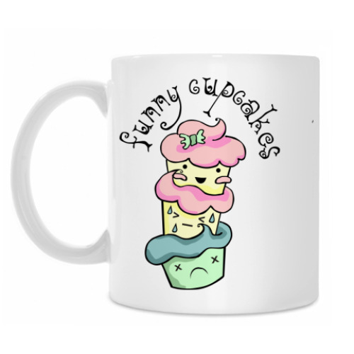 Кружка Funny cupcakes