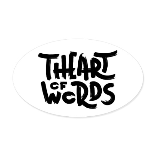 Виниловые наклейки The Art of Words