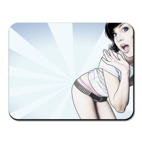 Коврик для мыши  Girl