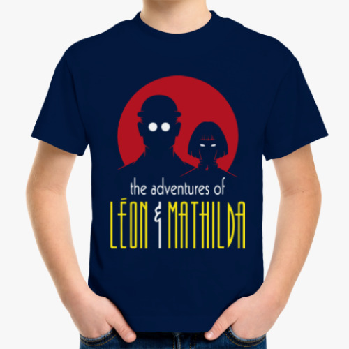 Детская футболка Леон и Матильда