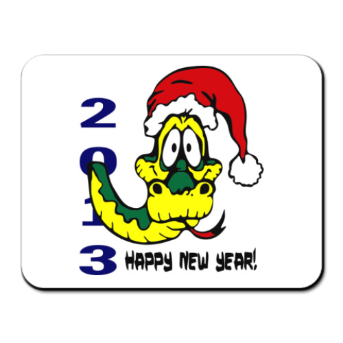 Коврик для мыши Happy new year 2013