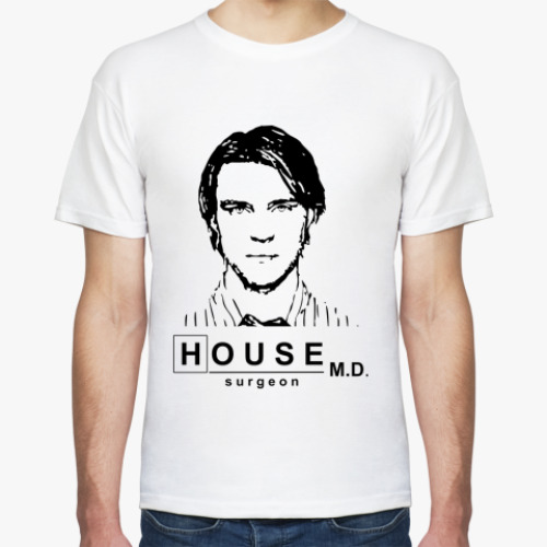 Футболка House m.d. Robert Chase