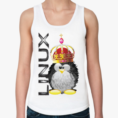 Женская майка Linux