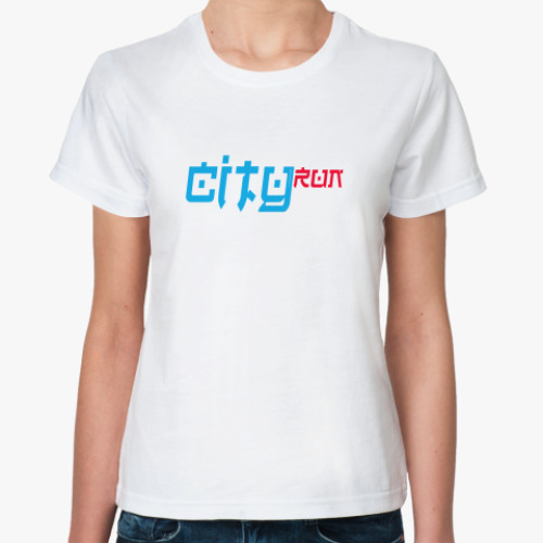Классическая футболка City run