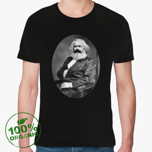 Футболка из органик-хлопка Карл Маркс / Karl Marx