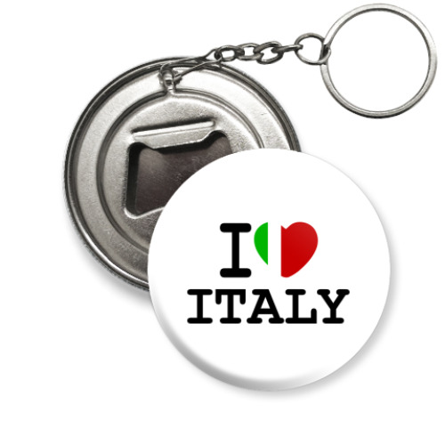 Брелок-открывашка  Love Italy