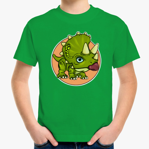 Детская футболка Динозавр