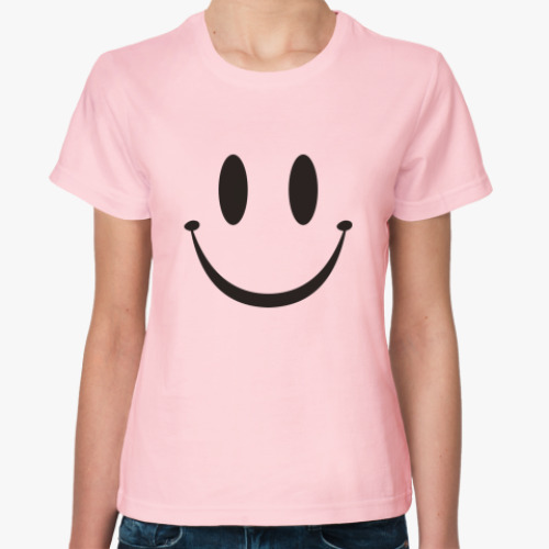 Женская футболка Smile