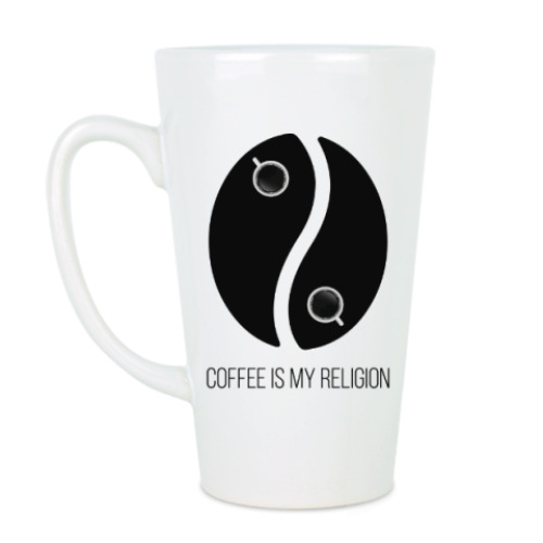 Чашка Латте Coffee is my religion