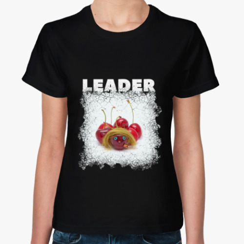 Женская футболка Лидер