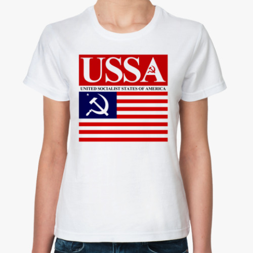 Классическая футболка USSA
