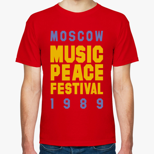 Футболка MoscowMUSICPEACE Fest